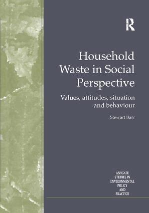 Stewart Barr - Household Waste in Social Perspective, Häftad