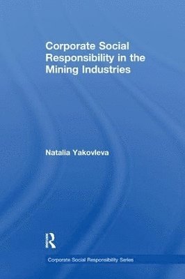 bokomslag Corporate Social Responsibility in the Mining Industries