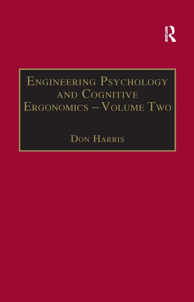 Don Harris - Engineering Psychology and Cognitive Ergonomics, Häftad