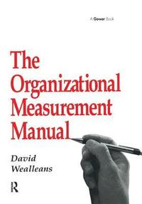 bokomslag The Organizational Measurement Manual