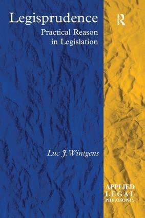 Luc J. Wintgens - Legisprudence, Häftad