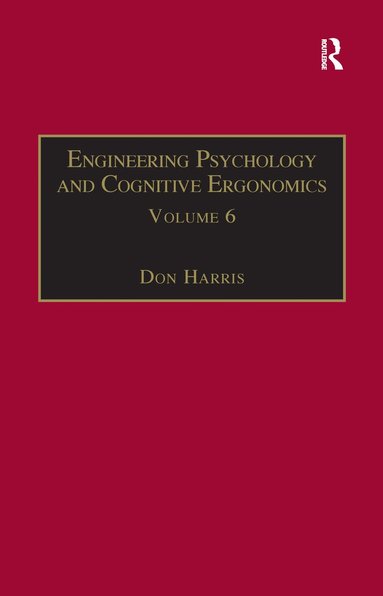 bokomslag Engineering Psychology and Cognitive Ergonomics