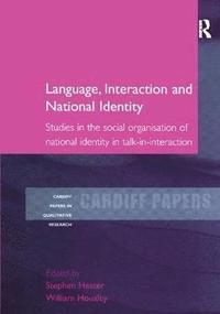 bokomslag Language, Interaction and National Identity