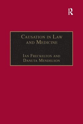 bokomslag Causation in Law and Medicine