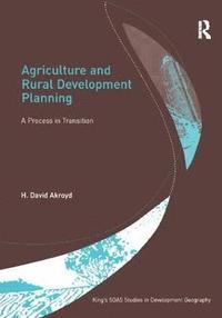 bokomslag Agriculture and Rural Development Planning