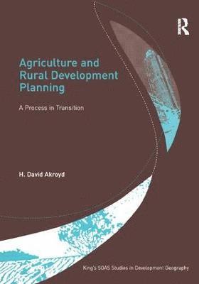 Agriculture and Rural Development Planning 1