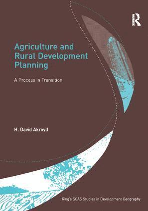 Agriculture and Rural Development Planning 1