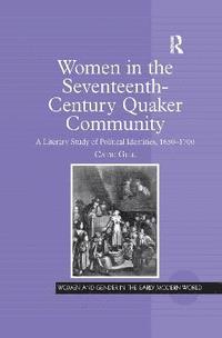 bokomslag Women in the Seventeenth-Century Quaker Community