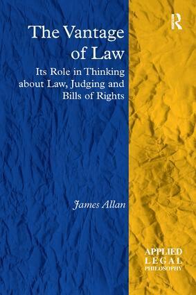 James Allan - Vantage of Law, Häftad