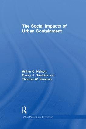 Social Impacts of Urban Containment