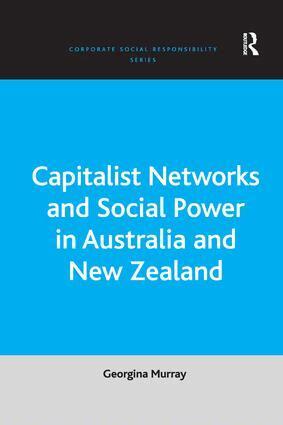 Georgina Murray - Capitalist Networks and Social Power in Australia and New Zealand, Häftad