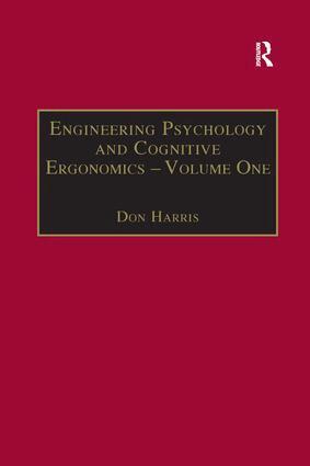 Don Harris - Engineering Psychology and Cognitive Ergonomics, Häftad