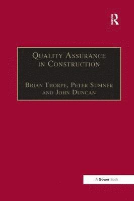 Quality Assurance in Construction 1