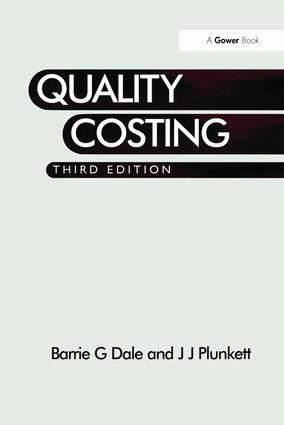 Barrie G. Dale, J.J. Plunkett - Quality Costing, Häftad