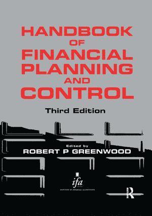 bokomslag Handbook of Financial Planning and Control