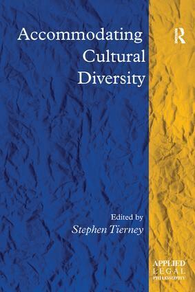 Stephen Tierney - Accommodating Cultural Diversity, Häftad