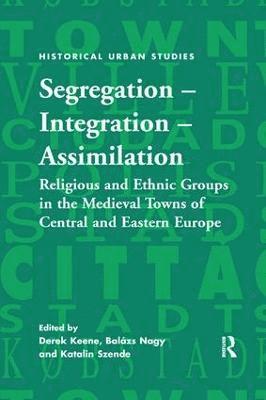 Segregation  Integration  Assimilation 1