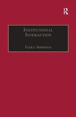 bokomslag Institutional Interaction