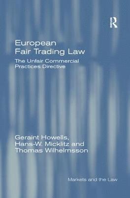 bokomslag European Fair Trading Law