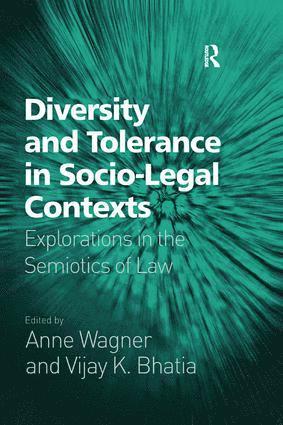 Diversity and Tolerance in Socio-Legal Contexts