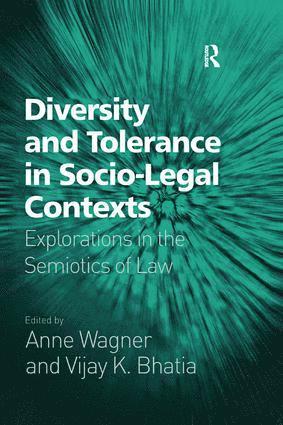 Diversity and Tolerance in Socio-Legal Contexts 1