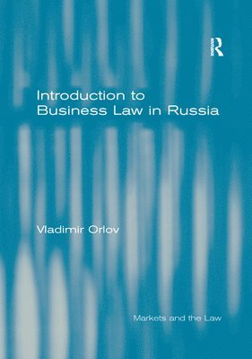 bokomslag Introduction to Business Law in Russia