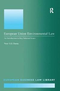 bokomslag European Union Environmental Law