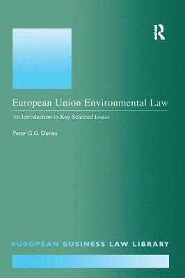 bokomslag European Union Environmental Law