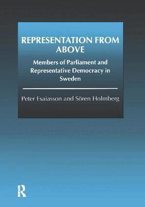 Peter Esaiasson, Sören Holmberg - Representation From Above, Häftad