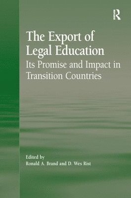 The Export of Legal Education 1