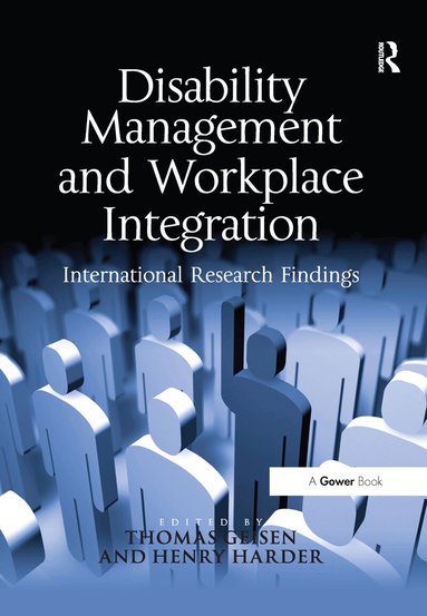 Henry G. Harder, Thomas Geisen - Disability Management and Workplace Integration, Häftad