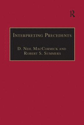 Interpreting Precedents 1