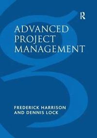 bokomslag Advanced Project Management