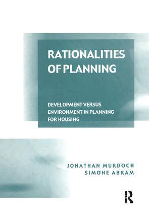 Jonathan Murdoch, Simone Abram - Rationalities of Planning, Häftad