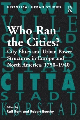 Who Ran the Cities? 1