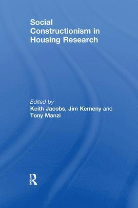 bokomslag Social Constructionism in Housing Research