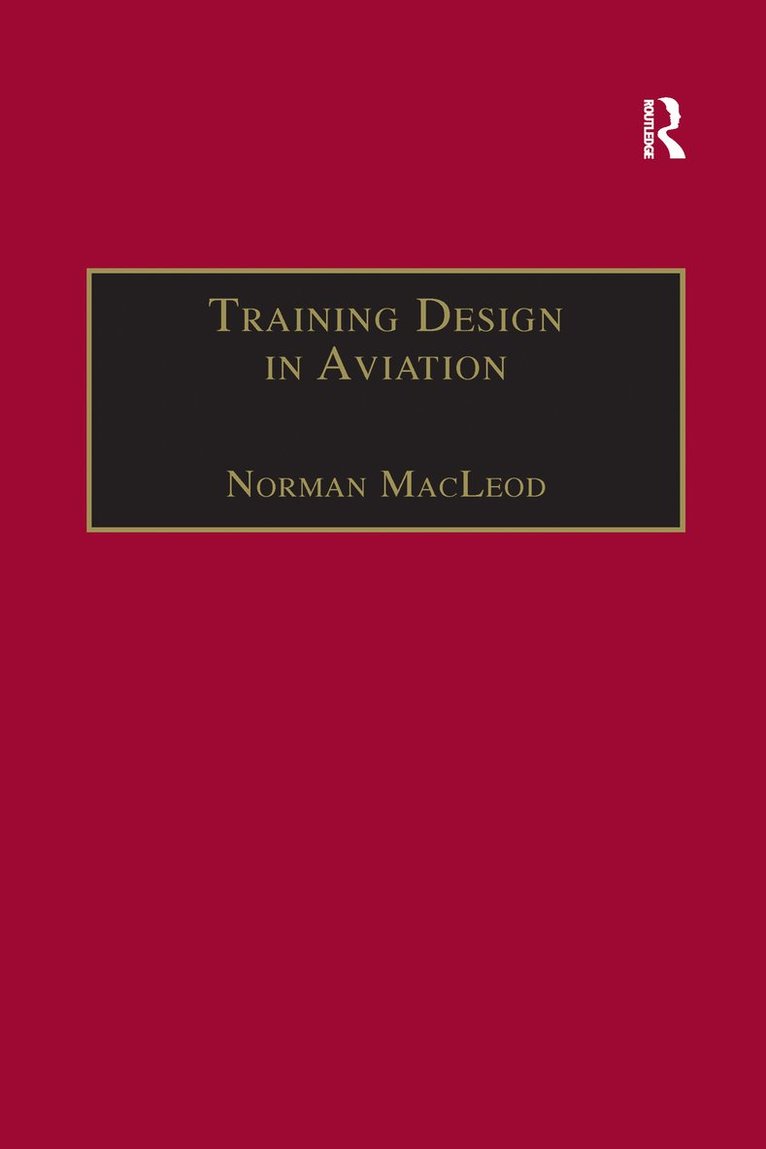 Norman MacLeod, Norman Macleod - Training Design in Aviation, Häftad