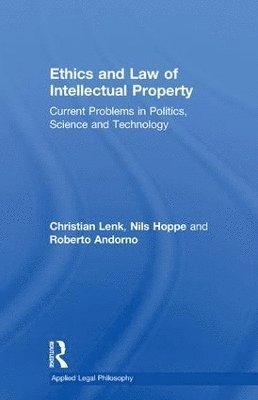 Ethics and Law of Intellectual Property 1