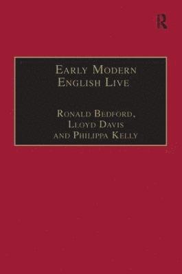 bokomslag Early Modern English Lives