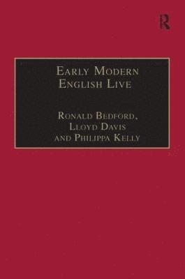 Early Modern English Lives 1