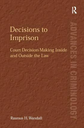 bokomslag Decisions to Imprison