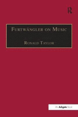 bokomslag Furtwängler on Music
