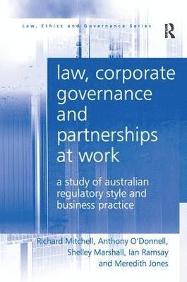 bokomslag Law, Corporate Governance and Partnerships at Work