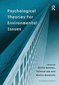 bokomslag Psychological Theories for Environmental Issues
