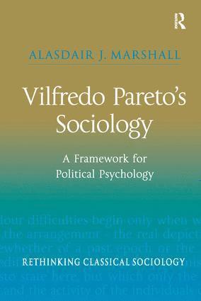 bokomslag Vilfredo Paretos Sociology