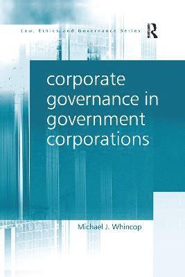 Corporate Governance in Government Corporations 1