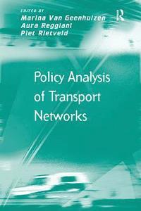 bokomslag Policy Analysis of Transport Networks