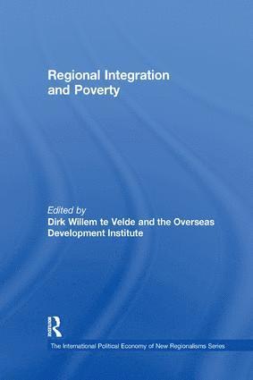 bokomslag Regional Integration and Poverty