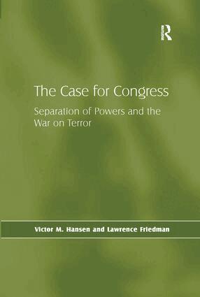 Victor M. Hansen, Lawrence Friedman - Case for Congress, Häftad