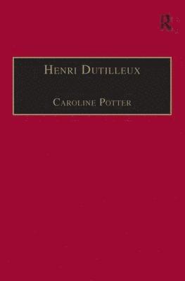 bokomslag Henri Dutilleux